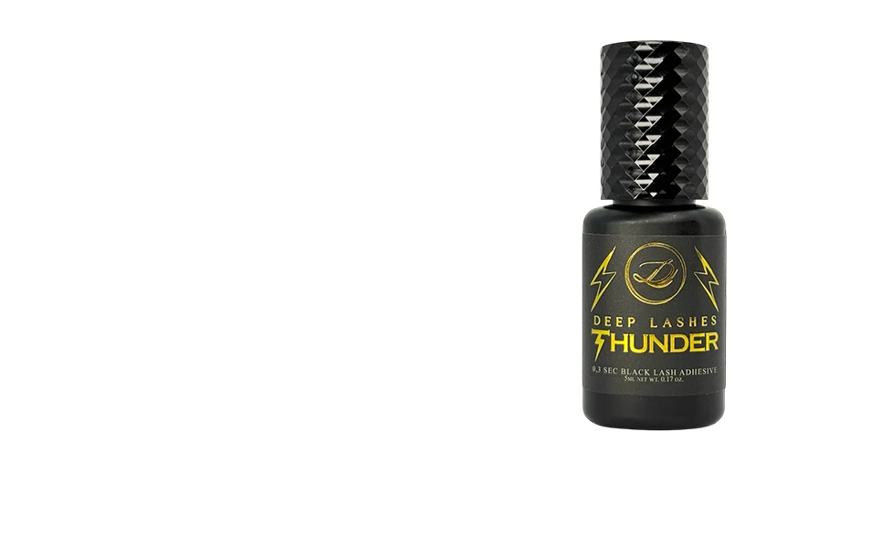 Deep Lashes THUNDER 0,3s fekete műszempilla ragasztó