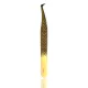 YANA - pensetă volume pentru extensii gene - Fiber Tip
