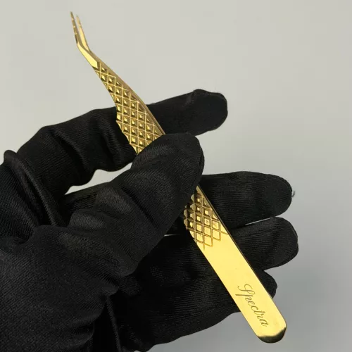 SPECTRA - pensetă curbată pentru izolare extensii gene