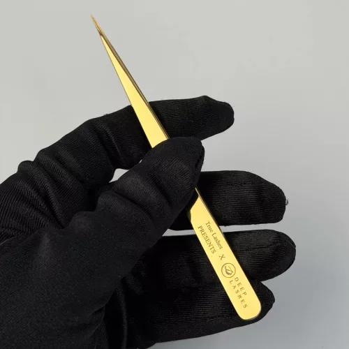 True Lashes x Deep Lashes - Mr. Right pensetă dreaptă pentru izolare extensii gene