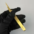 ZOYA - pensetă oblică pentru izolare extensii gene