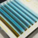 7 rânduri - MIX • Albastru neon • 0.07 (6-12 mm) - Extensii gene colorate