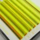 7 rânduri - MIX • Galben neon • curbură M • 0.07 (6-12 mm) - Extensii gene colorate