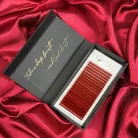 20 rânduri - MIX • Redwine • 0.07 - Extensii gene colorate